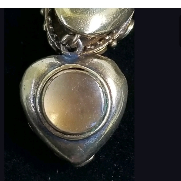 1800s Antique 18k Gold Snake Heart Locket Necklace - Picture 11 of 15